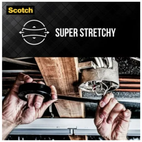 Изолационна лента Scotch 3M 700 0.18мм x 19мм 20м черна