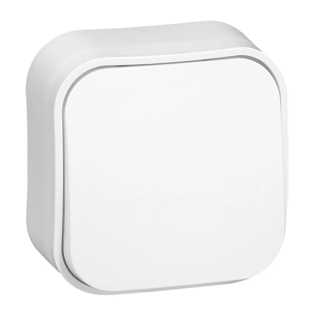 Бутон IP21 открит монтаж цвят Бял Forix 782405 LEGRAND