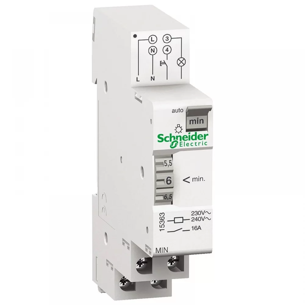 Таймep MIN 16A 15363 SCHNEIDER ELECTRIC