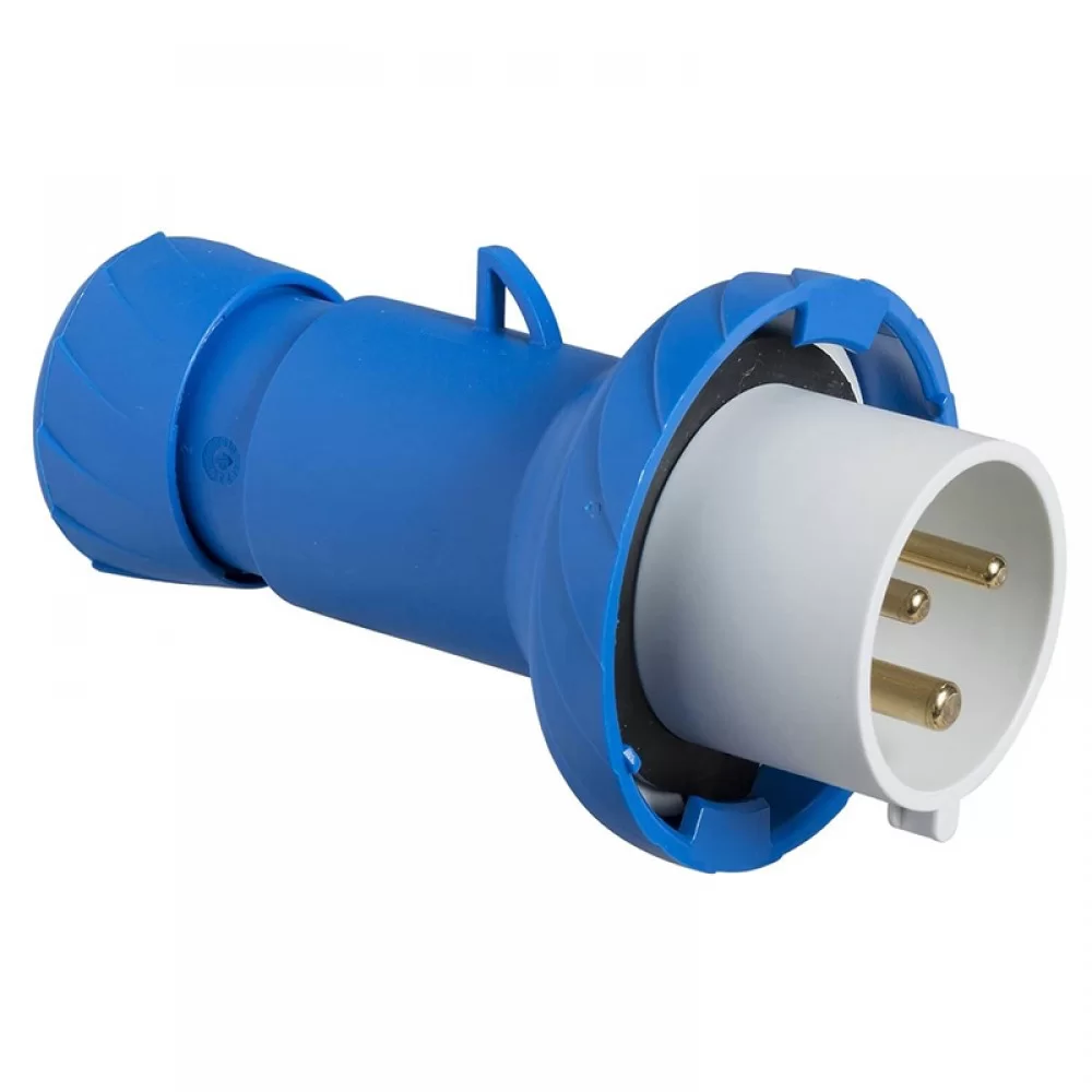 Индустриален щепсел 32 A - 2P + E - 200/250 V AC - IP67 PKE32M723 SCHNEIDER ELECTRIC