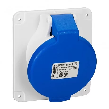 Индустриален контакт за табло - 16A - 3P + N + E - 200/250 V AC PKF16F425 SCHNEIDER ELECTRIC