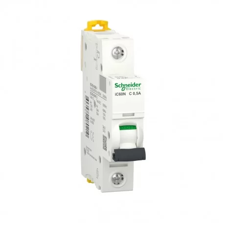 Миниатюрен автоматичен прекъсвач  1P  0.5A  крива C A9F74170 SCHNEIDER ELECTRIC