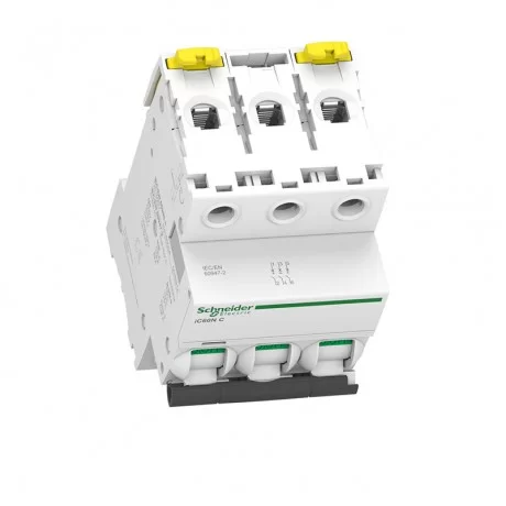 Миниатюрен авт. прекъсвач iC60N за монтаж на DIN шина  3P  13A  крива C A9F74313 SCHNEIDER ELECTRIC
