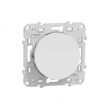 Бутон 10А с безвинтови клеми Odace с глим лампа S520276 SCHNEIDER ELECTRIC