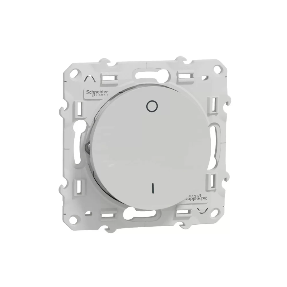 Единичен двуполюсен ключ 16А с безвинтови клеми Odace S520262 SCHNEIDER ELECTRIC