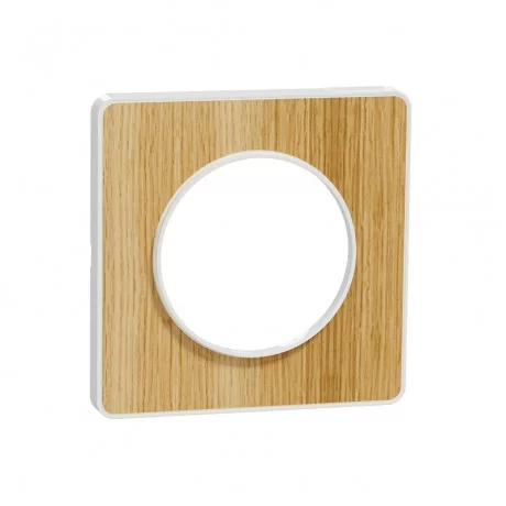 Единична рамка естествено дърво Odace Touch S520802N SCHNEIDER ELECTRIC