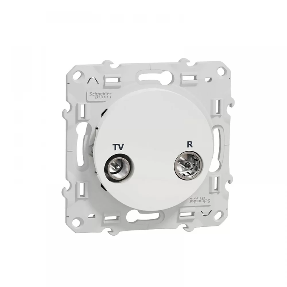 TV/R излаз бял Odace S520453 SCHNEIDER ELECTRIC