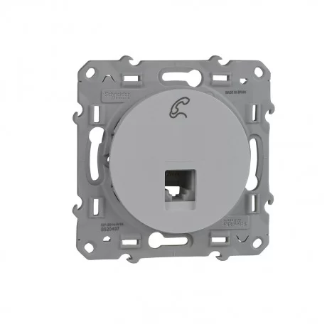 TV розетка RJ12 cat.3 бял Odace S520497 SCHNEIDER ELECTRIC