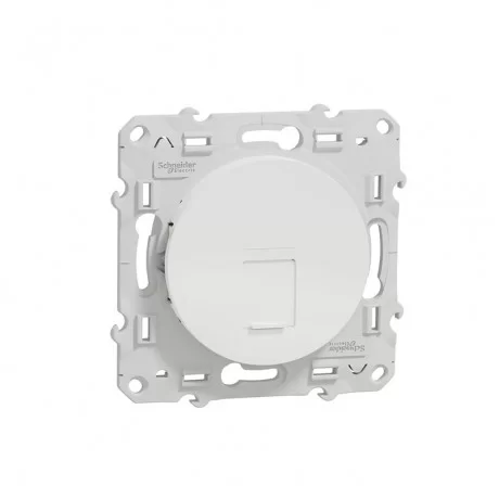 Розетка мрежова(интернет) 1 излаз RJ45 cat.6 STP бял Odace S520476 SCHNEIDER ELECTRIC