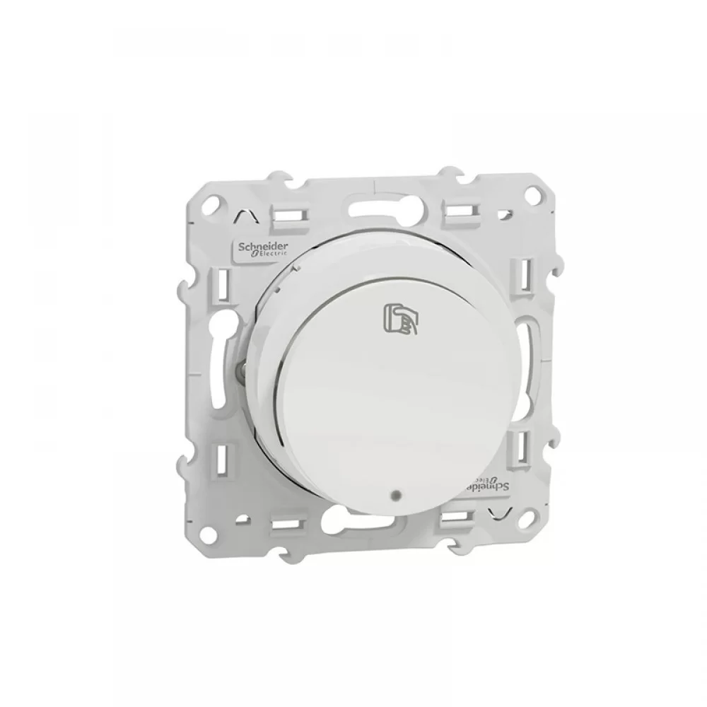 Ключ карта бял (механизъм+монтажна рамка) с глим лампа S520283 SCHNEIDER ELECTRIC