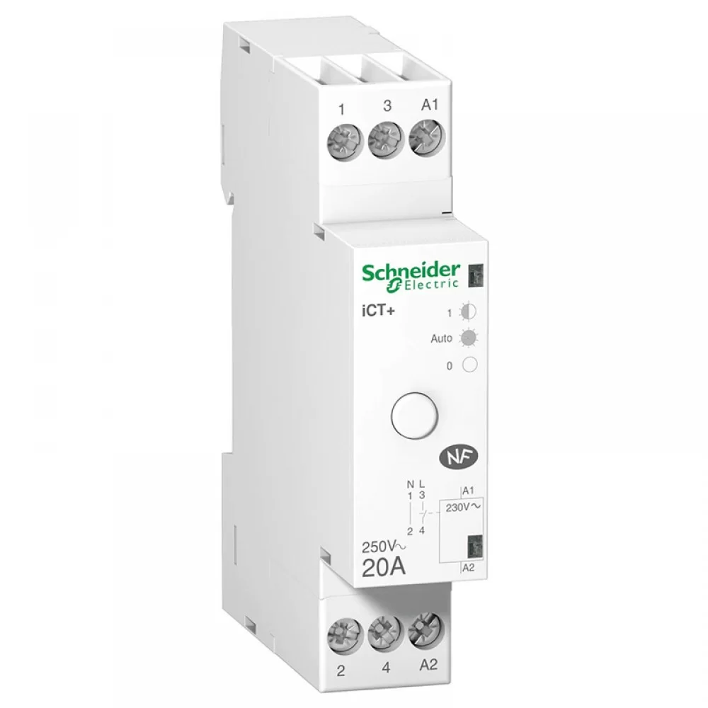 Контактор iCT plus HC 20A 1P Uc 230VAC A9C15031 SCHNEIDER ELECTRIC