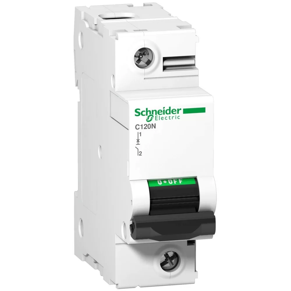 Миниатюрен автоматичен прекъсвач C120N  1P  125A  C крива A9N18359 SCHNEIDER ELECTRIC