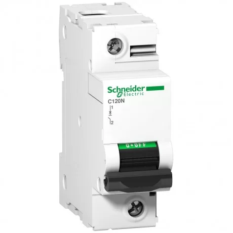 Миниатюрен автоматичен прекъсвач C120N  1P  125A  C крива A9N18359 SCHNEIDER ELECTRIC