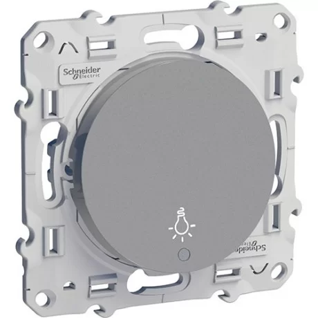 Бутон 10А Odace с глим лампа S530296 SCHNEIDER ELECTRIC