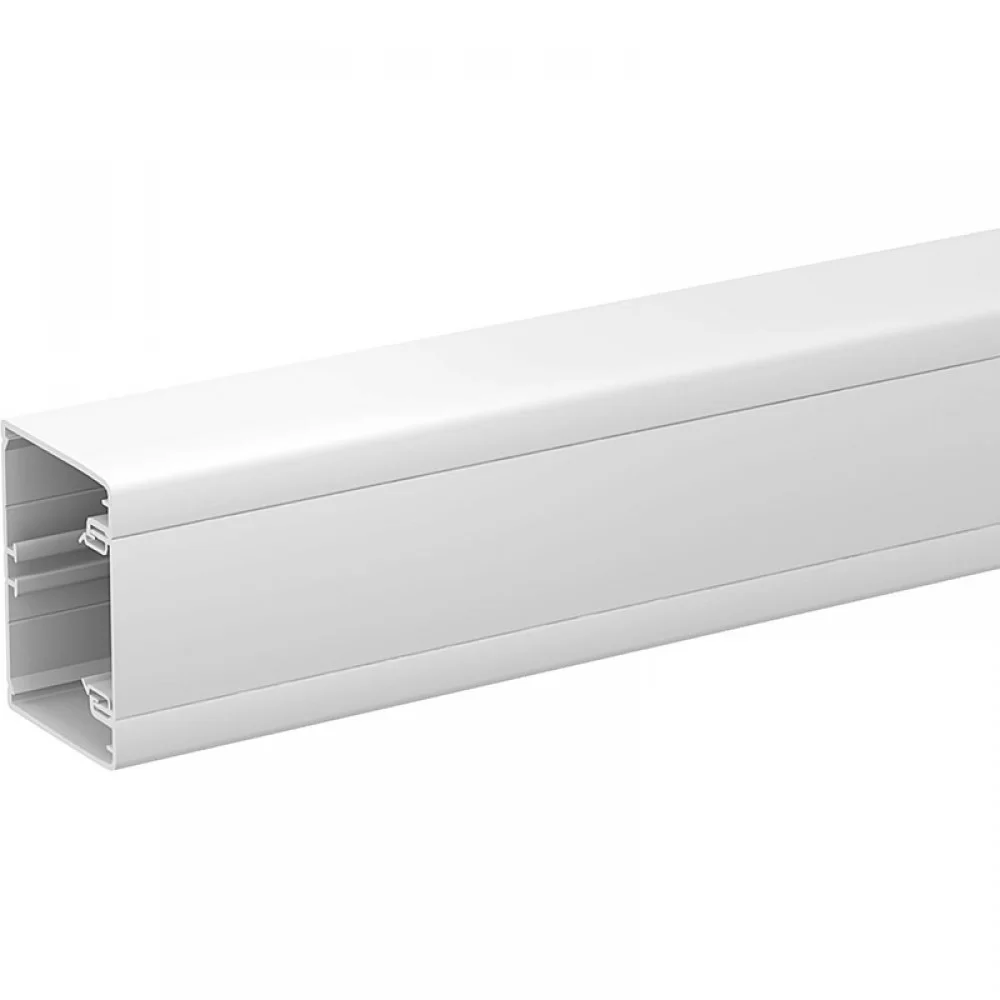 Инсталационен канал 75 x 55 mm PVC, 1 отделение, бял ISM10100P SCHNEIDER ELECTRIC
