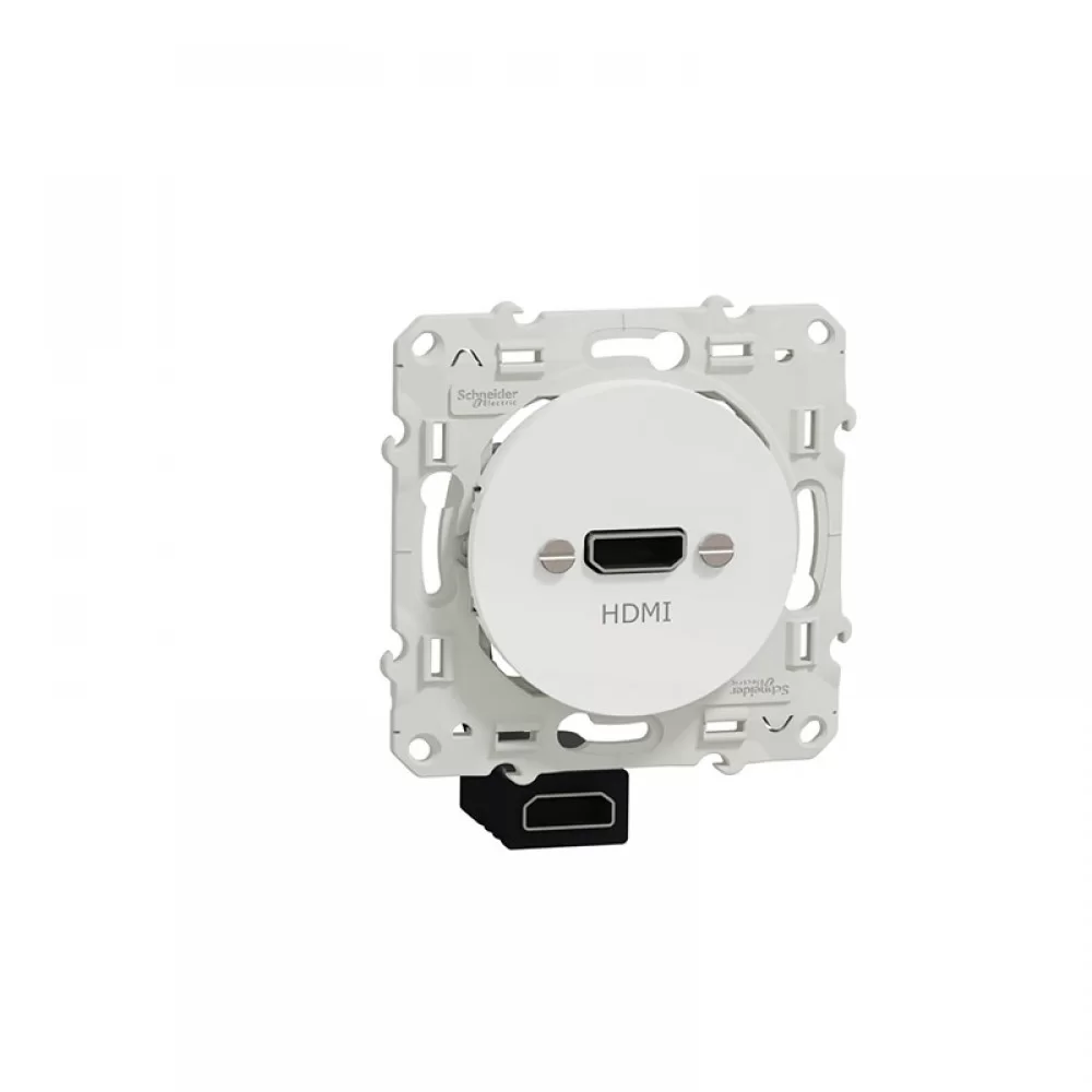 HDMI Розетка бял (механизъм+монтажна рамка) S520462 SCHNEIDER ELECTRIC