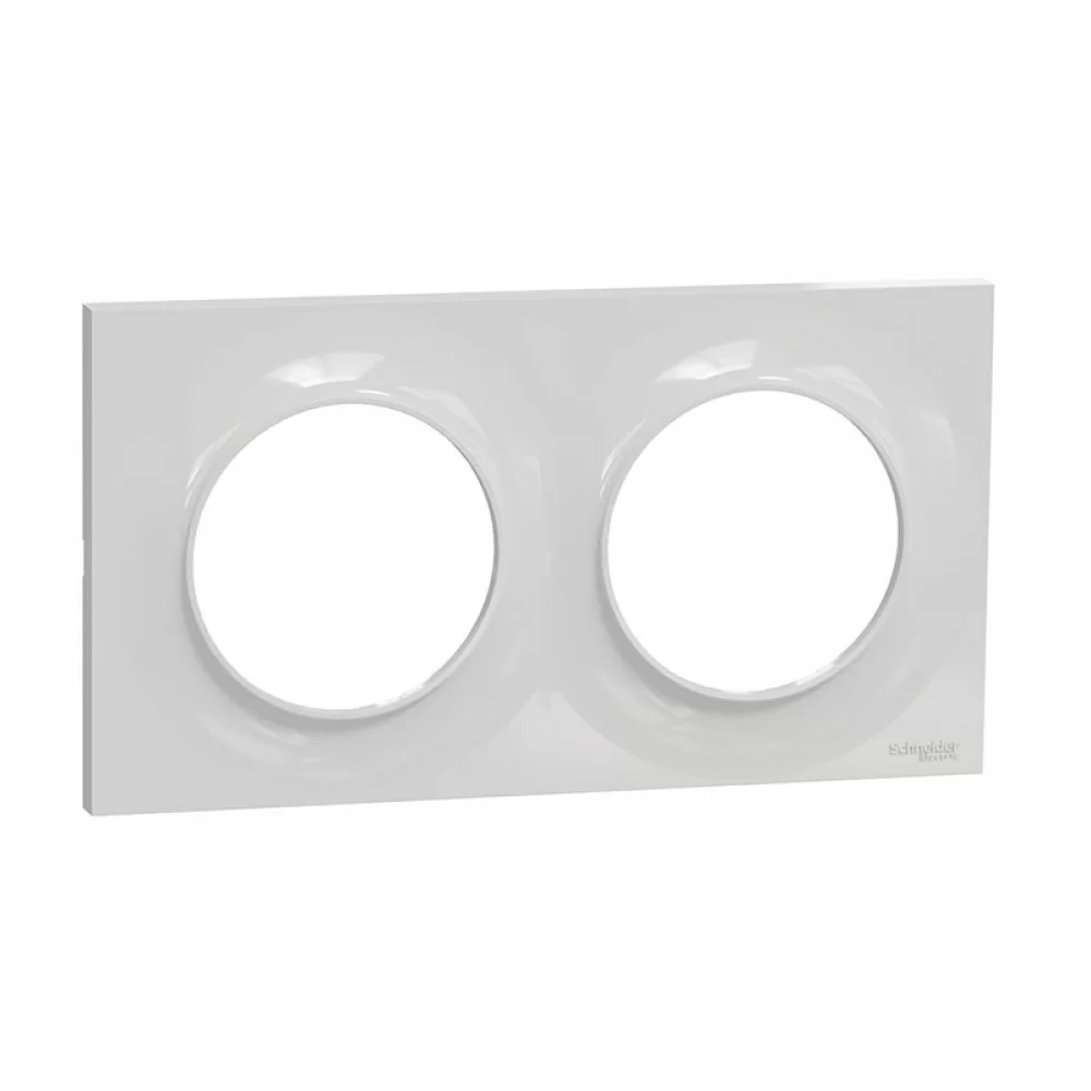 Декоративна рамка  Двумодулна H/V71  сив S520704A1 SCHNEIDER ELECTRIC