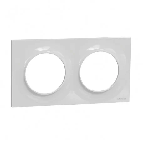 Декоративна рамка  Двумодулна H/V71  сив S520704A1 SCHNEIDER ELECTRIC