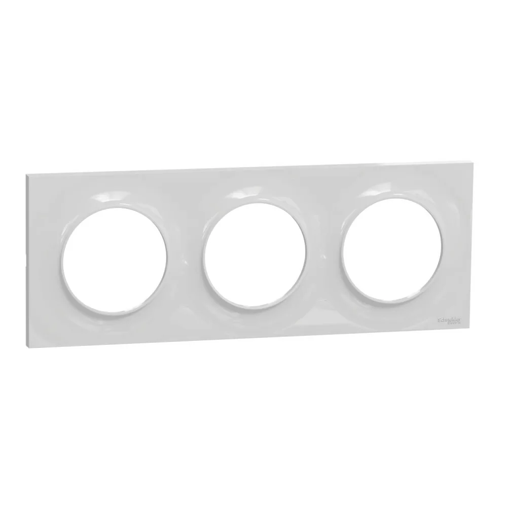 Декоративна рамка  Тримодулна H/V71  сив S520706A1 SCHNEIDER ELECTRIC
