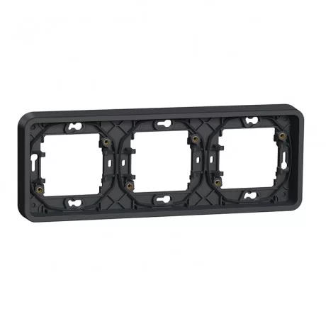 Тройна хоризонтална рамка за скрит монтаж  антрацит MUR34109 SCHNEIDER ELECTRIC