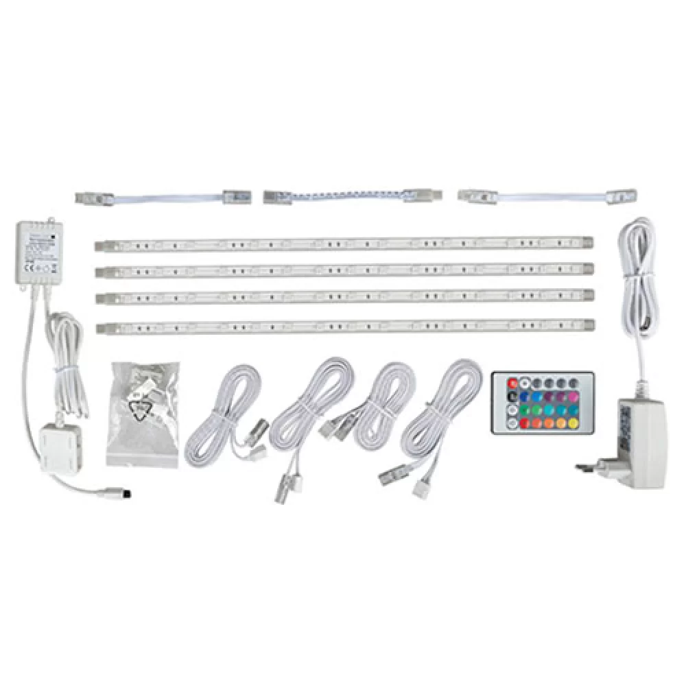 Комплект RGB светодиодно осветление  220V-240V AC 120° 12W RGB SMD 5050 KLLRGB ULTRALUX