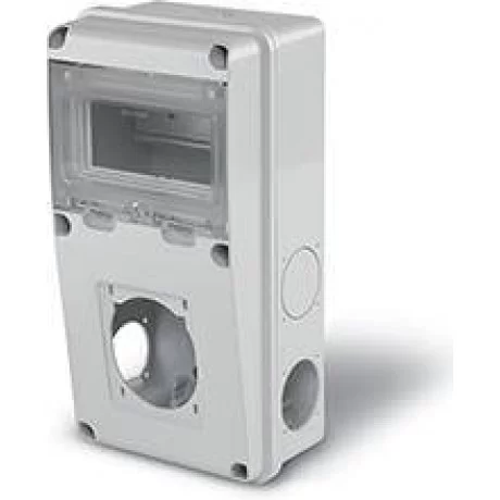 Табло за индустриални контакти и DIN модули IP55, UV, серия Enerbox /6 DIN,1х16-32A/ Scame 633.1011
