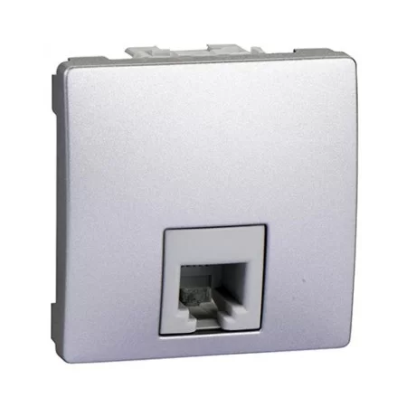 Телефонна розетка RJ11 алуминий (механизъм) MGU3.492.30 SCHNEIDER ELECTRIC