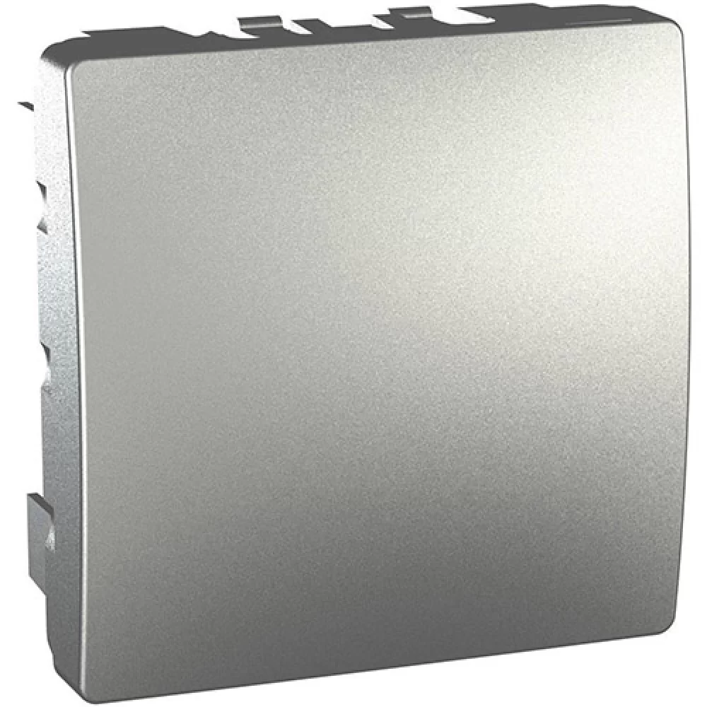 Декоративен капак алуминий двумодулен (механизъм) MGU9.866.30 SCHNEIDER ELECTRIC
