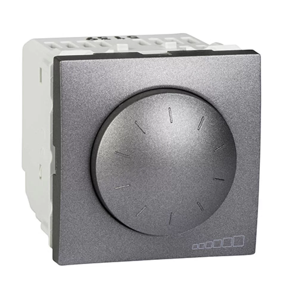 Ротативен димер 400 W за лум. лампи графит (механизъм) MGU3.510.12 SCHNEIDER ELECTRIC