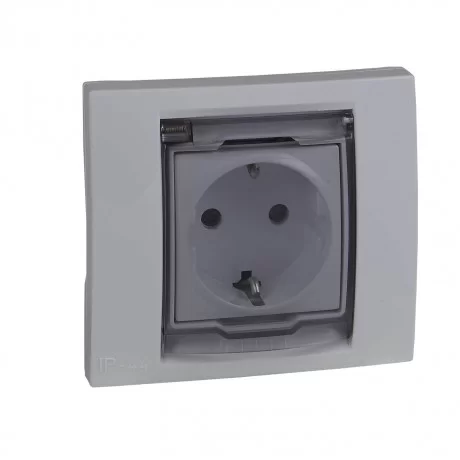 Контакт IP44 бял сглобен MGU61.037.18 SCHNEIDER ELECTRIC