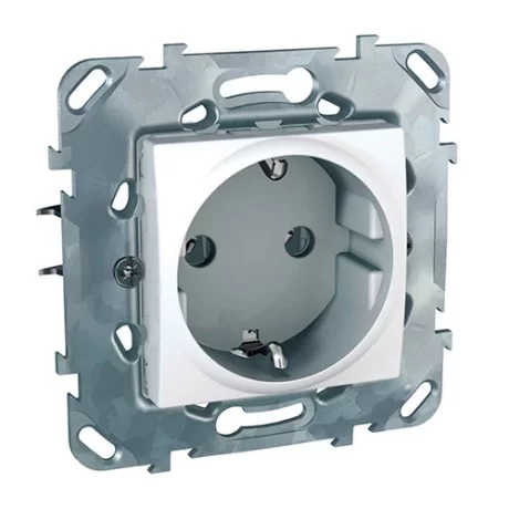 Контакт Шуко бял (механизъм+монт. рамка) MGU50.036.18Z SCHNEIDER ELECTRIC