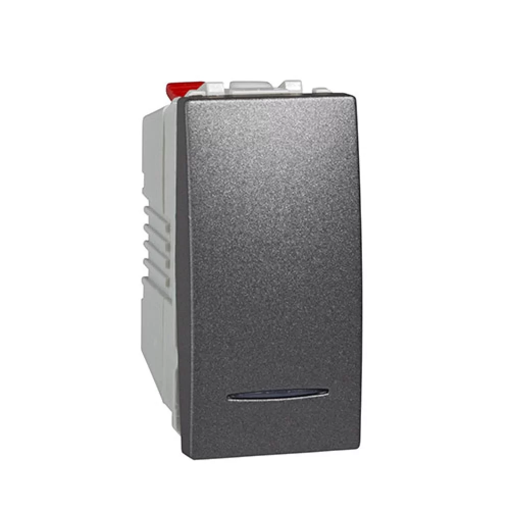 Бутон графит (механизъм)  MGU3.106.12N SCHNEIDER ELECTRIC