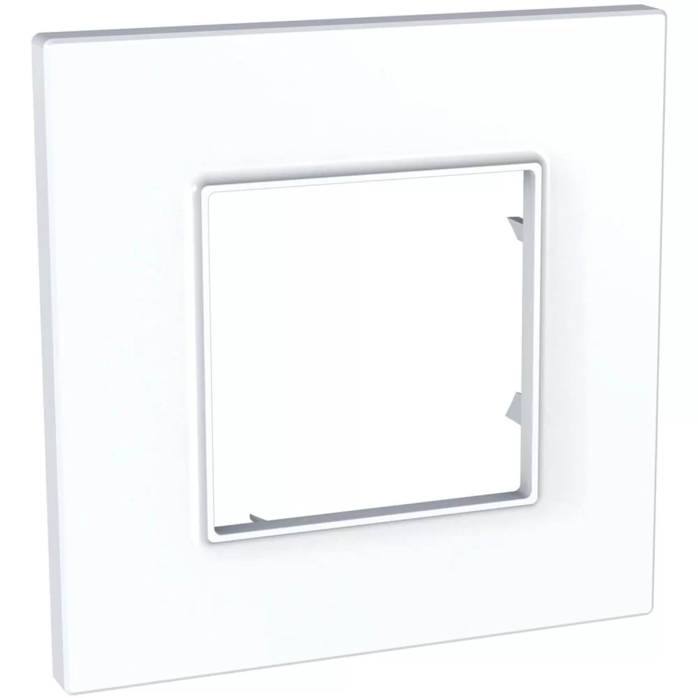 Декоративна рамка Unica Quadro единична бял MGU2.702.18 SCHNEIDER ELECTRIC