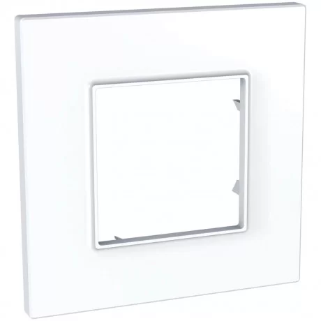 Декоративна рамка Unica Quadro единична бял MGU2.702.18 SCHNEIDER ELECTRIC