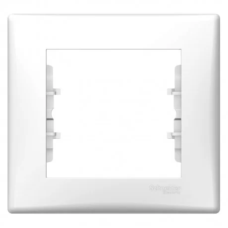 Декоративна рамка единична бяла  SDN5800121 SCHNEIDER ELECTRIC