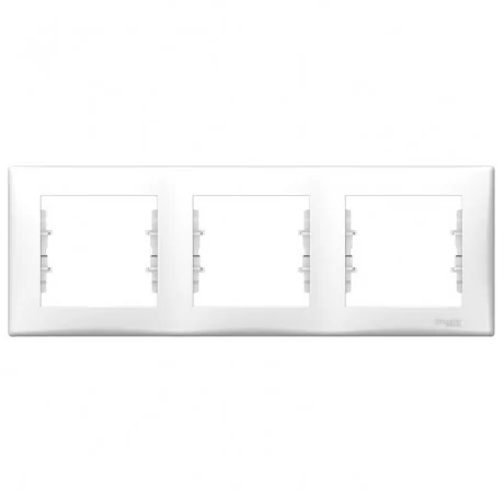 Декоративна рамка тройна бяла  SDN5800521 SCHNEIDER ELECTRIC