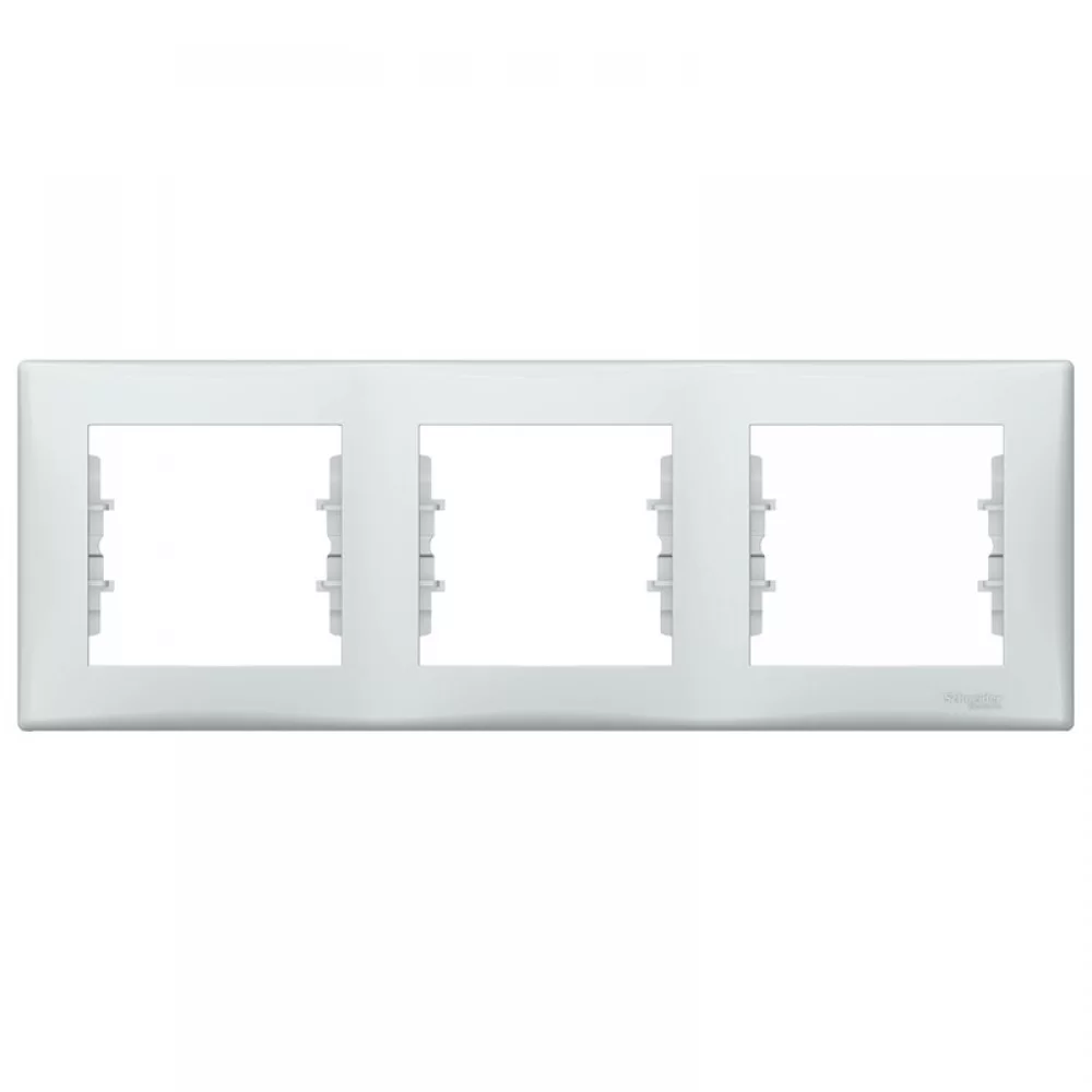 Декоративна рамка тройна сива SDN5800533 SCHNEIDER ELECTRIC