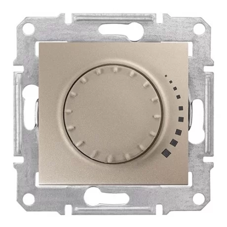 Ротативен димер RL 60 325VA титаний (механизъм+монт. рамка) SDN2200468 SCHNEIDER ELECTRIC