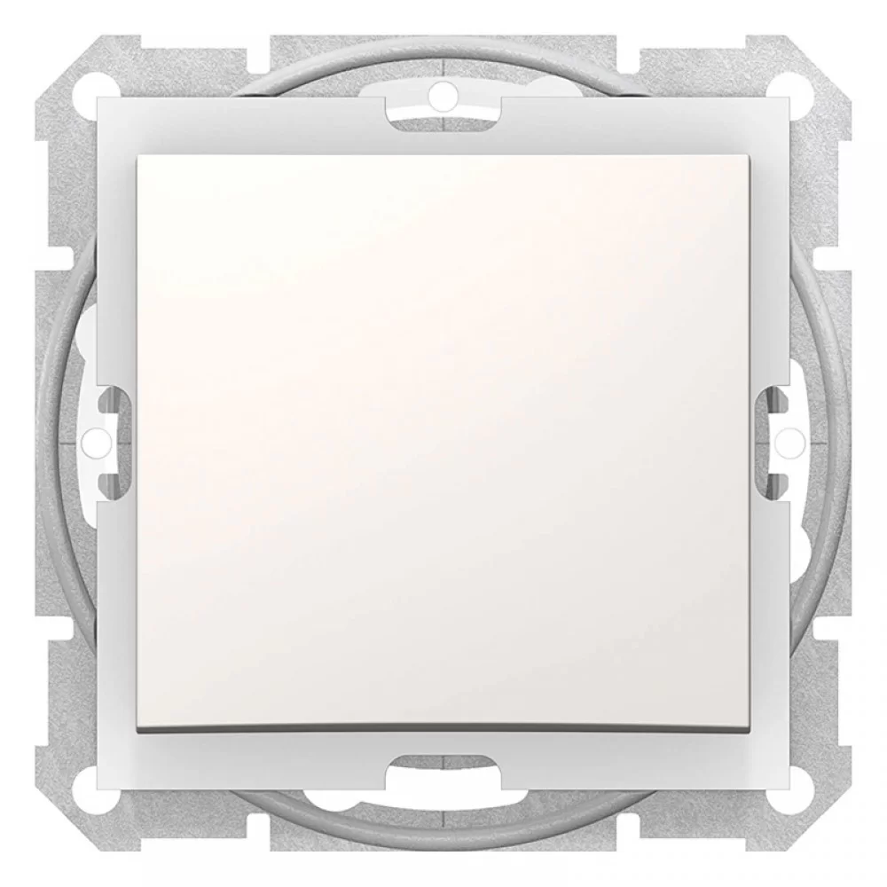 Девиаторен ключ IP44 крема (механизъм+монтажна рамка) SDN0400523 SCHNEIDER ELECTRIC
