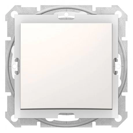 Девиаторен ключ IP44 крема (механизъм+монтажна рамка) SDN0400523 SCHNEIDER ELECTRIC