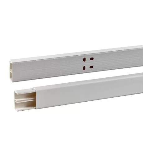 Инсталационен канал 40 x 17 mm PVC, 2 отделения, бял ETK40017 SCHNEIDER ELECTRIC