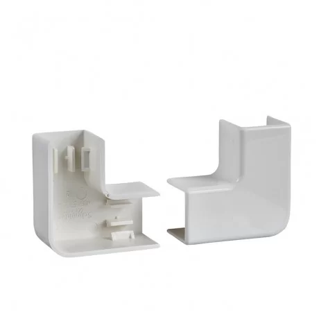 Капак колянов за канал 90° 40 x 17 mm, бял ETK40040 SCHNEIDER ELECTRIC